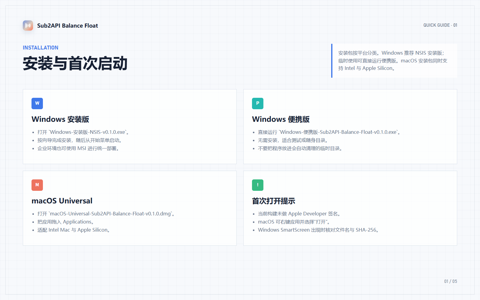 安装与首次启动